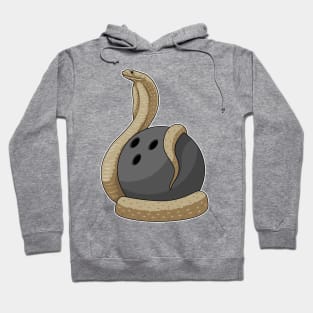 Snake Bowling Bowling ball Hoodie